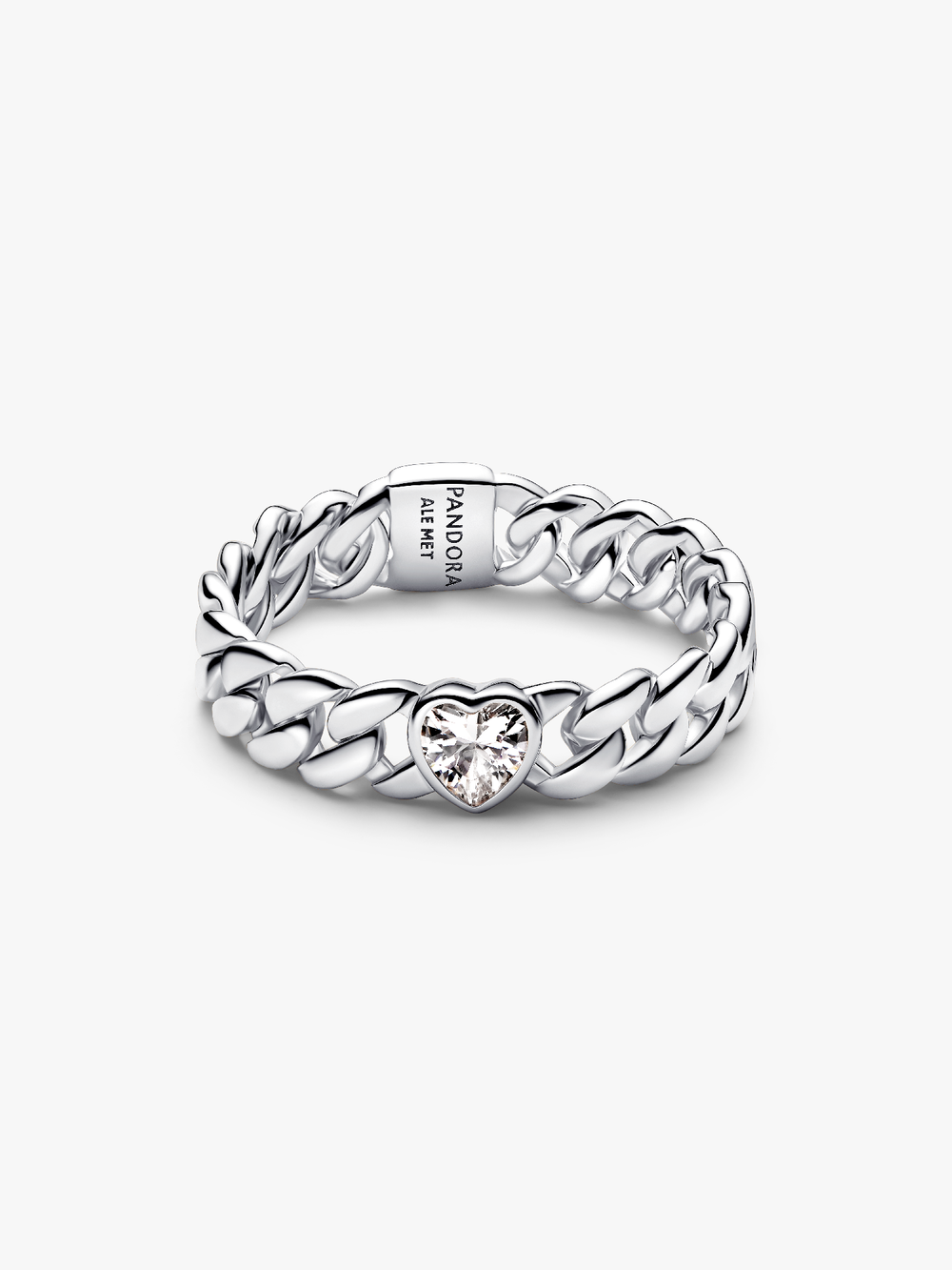 Heart Cuban Chain Ring T4 z7