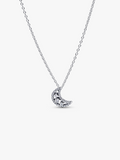 Crescent Moon Pendant Necklace X3 ZS