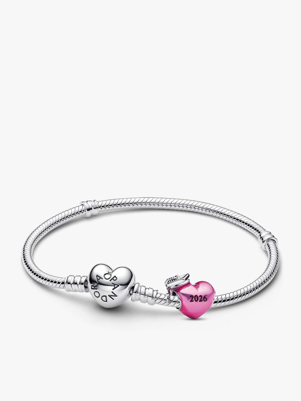 2026 Pink Graduation Charm Bracelet Set A4 i8