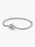 Moments Marvel The Avengers Logo Clasp Snake Chain Bracelet J1 Cb