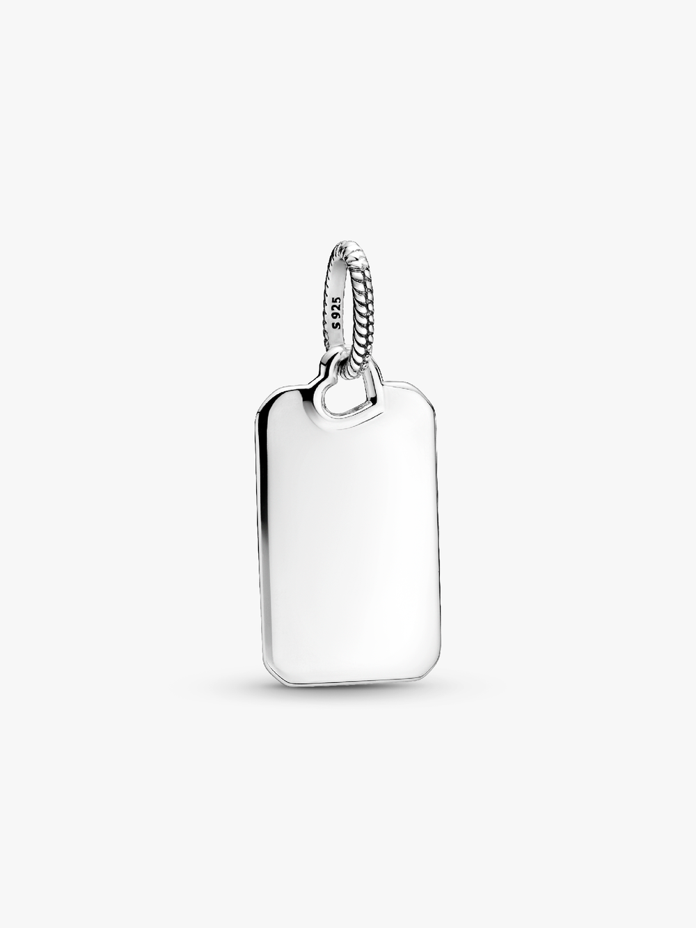 Engravable Rectangle Tag Pendant P4 Mv