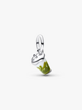 Iced Matcha Latte Murano Glass Dangle Charm Y6 qA