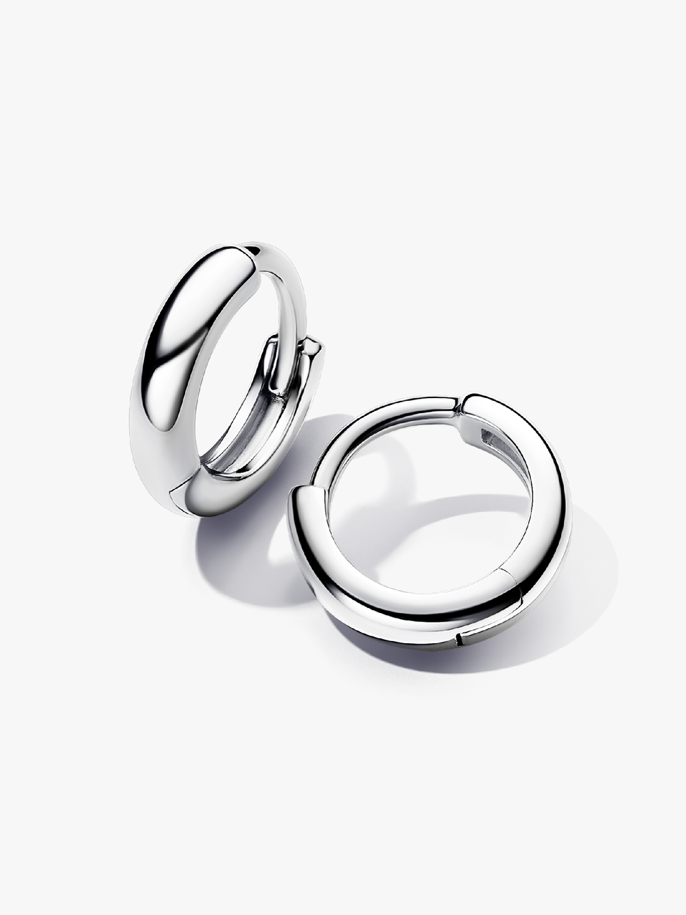 Round Huggie Hoop Earrings N7 P1
